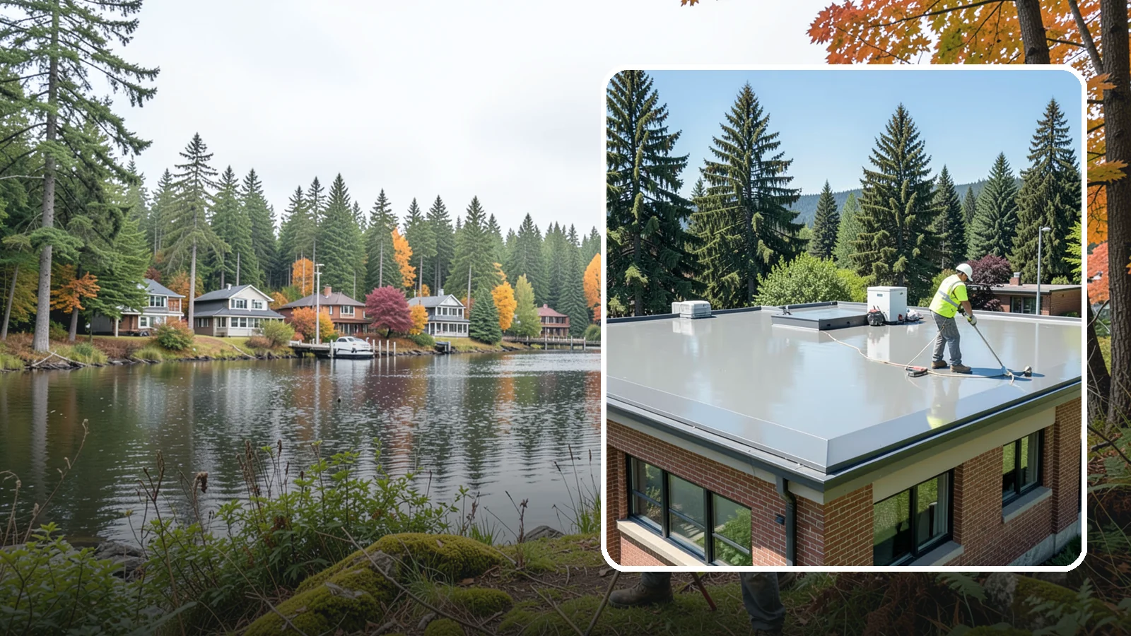 Facility Roof Coating in La Conner, Skagit County, WA - Apply reflective and waterproof coatings that restore aging low-slope roofs and defer full replacement costs.