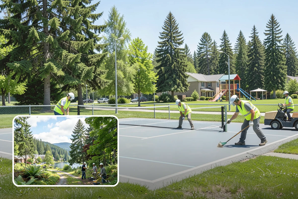 Facility Roof Coating in Lake Forest Park, King County, WA - Extends low-slope roof life at a fraction of replacement cost