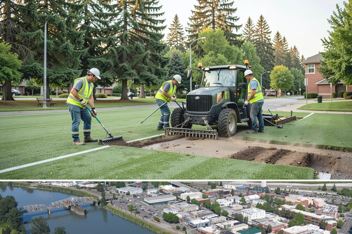 Facility Roof Coating in Mount Vernon, Skagit County, WA - Coatings require the warm, dry conditions of late spring through summer for proper cure and adhesion.