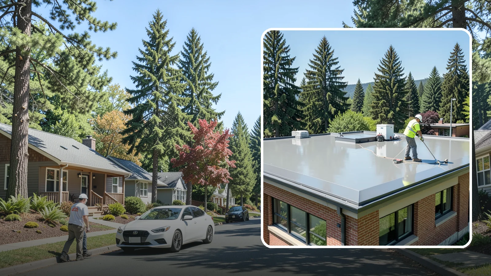 Facility Roof Coating in Orting, Pierce County, WA - Apply reflective and waterproof coatings that restore aging low-slope roofs and defer full replacement costs.