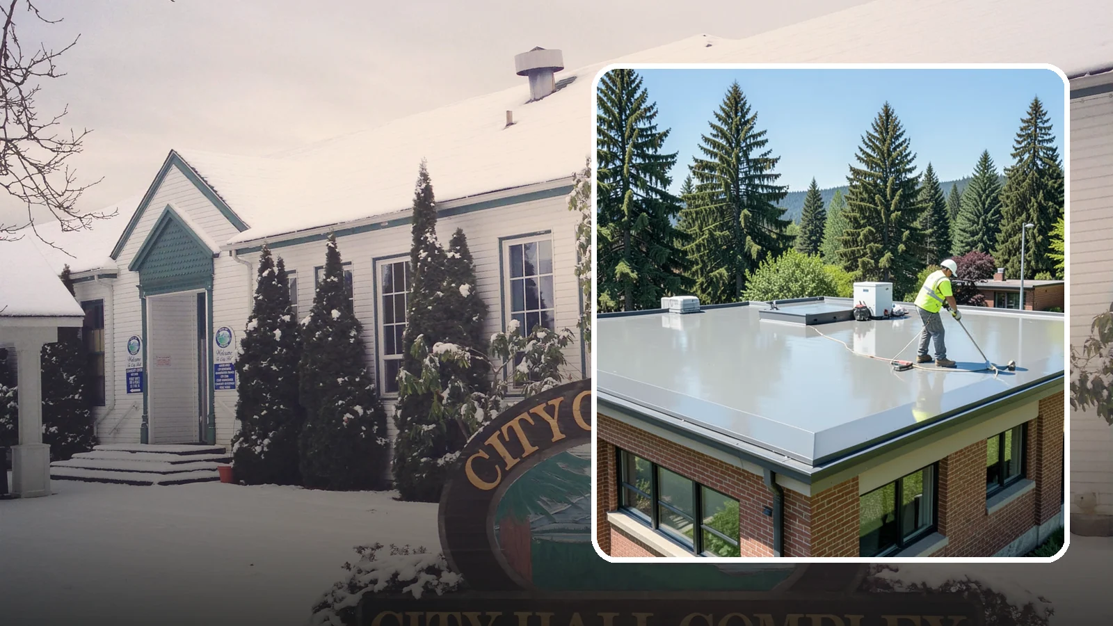 Facility Roof Coating in Pacific, King County, WA - Apply reflective and waterproof coatings that restore aging low-slope roofs and defer full replacement costs.