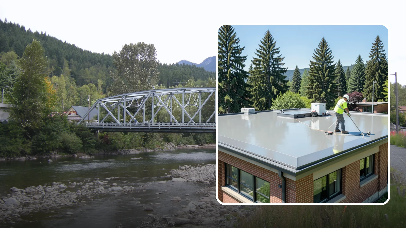 Facility Roof Coating in Skykomish, King County, WA - Apply reflective and waterproof coatings that restore aging low-slope roofs and defer full replacement costs.
