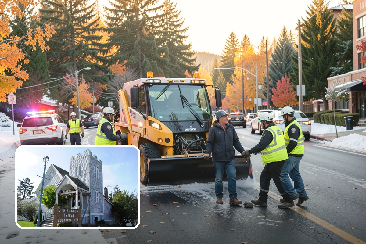Facility Roof Coating in Steilacoom, Pierce County, WA - Extends low-slope roof life at a fraction of replacement cost