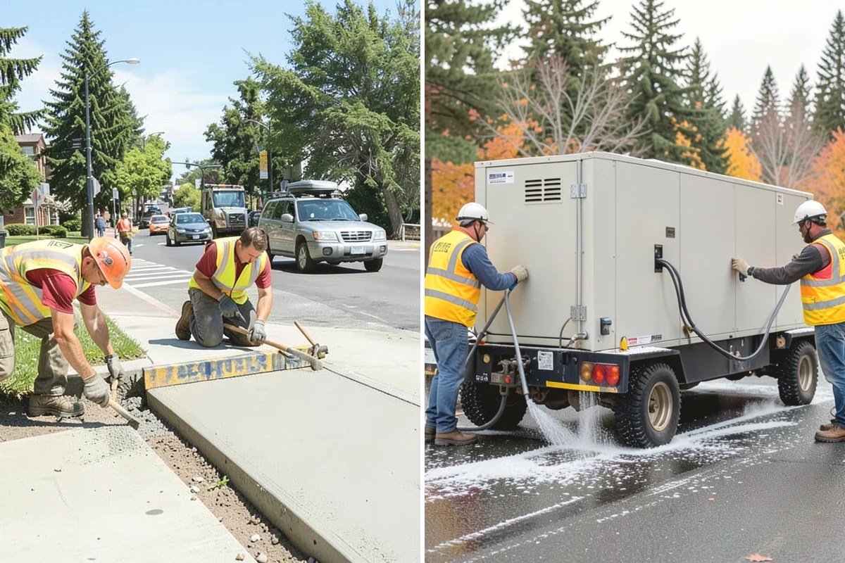 Facility Roof Coating in Tukwila, King County, WA - Substrate testing, adhesion sampling, and moisture check
