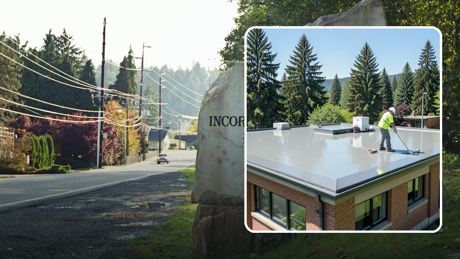 Facility Roof Coating in Wilkeson, Pierce County, WA - Apply reflective and waterproof coatings that restore aging low-slope roofs and defer full replacement costs.