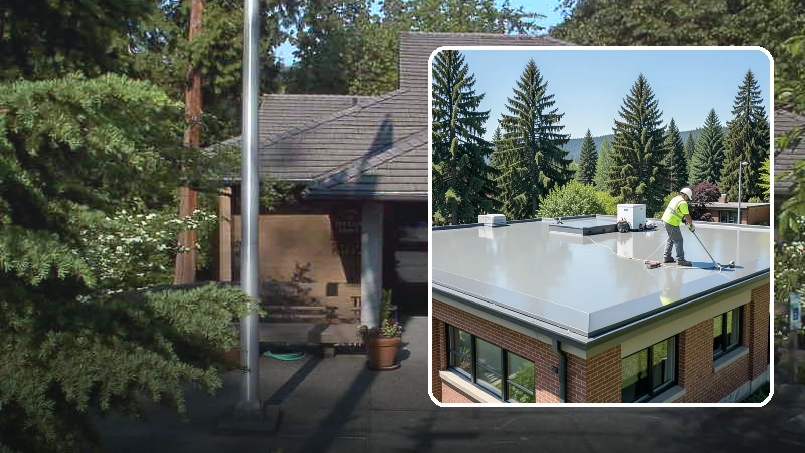 Facility Roof Coating in Yarrow Point, King County, WA - Apply reflective and waterproof coatings that restore aging low-slope roofs and defer full replacement costs.