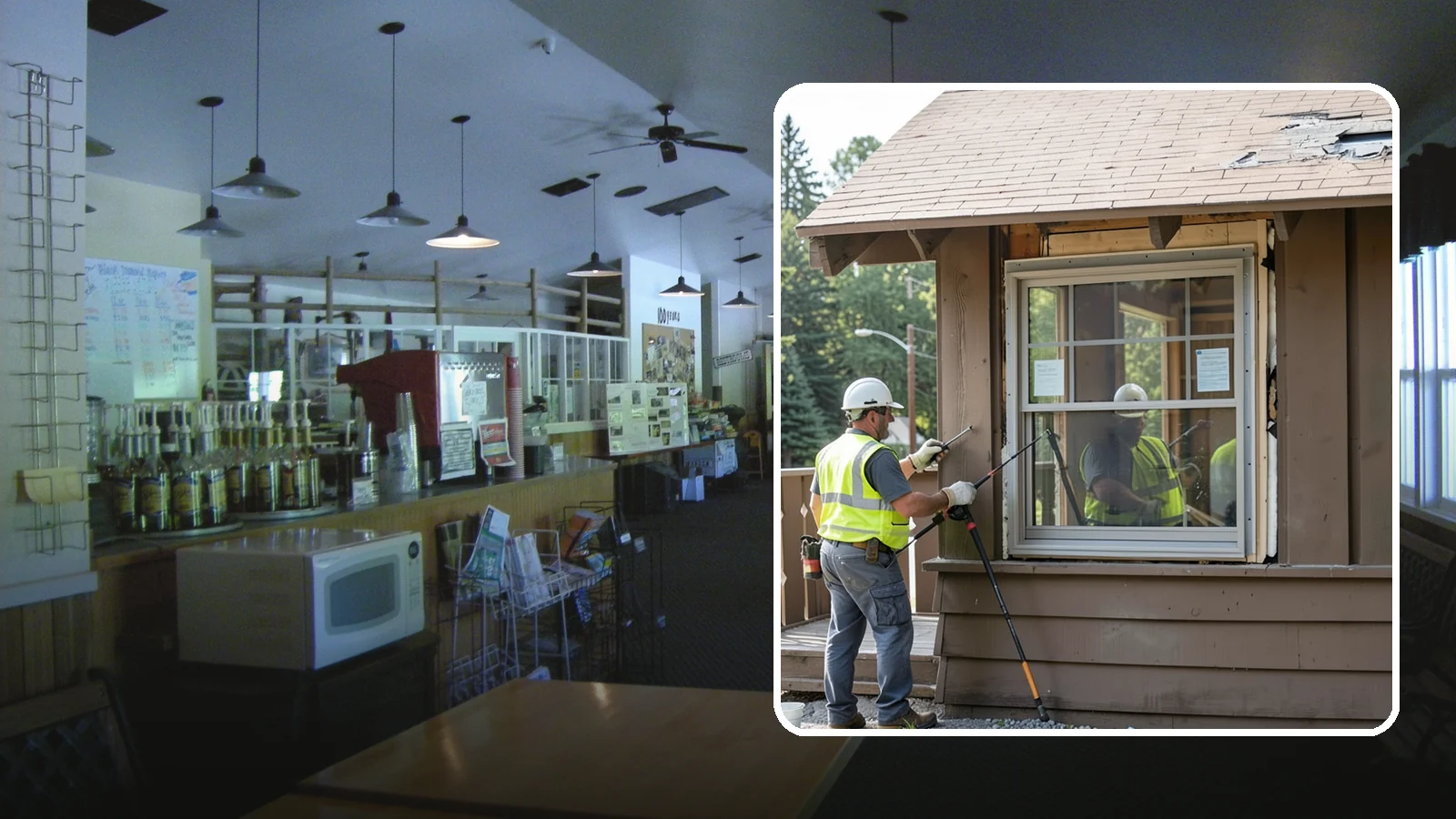 Facility Window Replacement in Black Diamond, King County, WA - Commercial window replacement that improves security, efficiency, and appearance of public buildings.