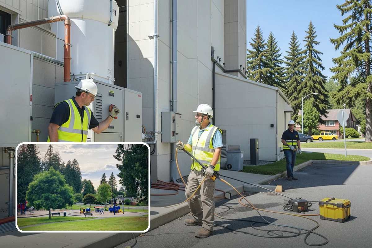 Facility Window Replacement in Bonney Lake, Pierce County, WA - Improves energy efficiency and comfort