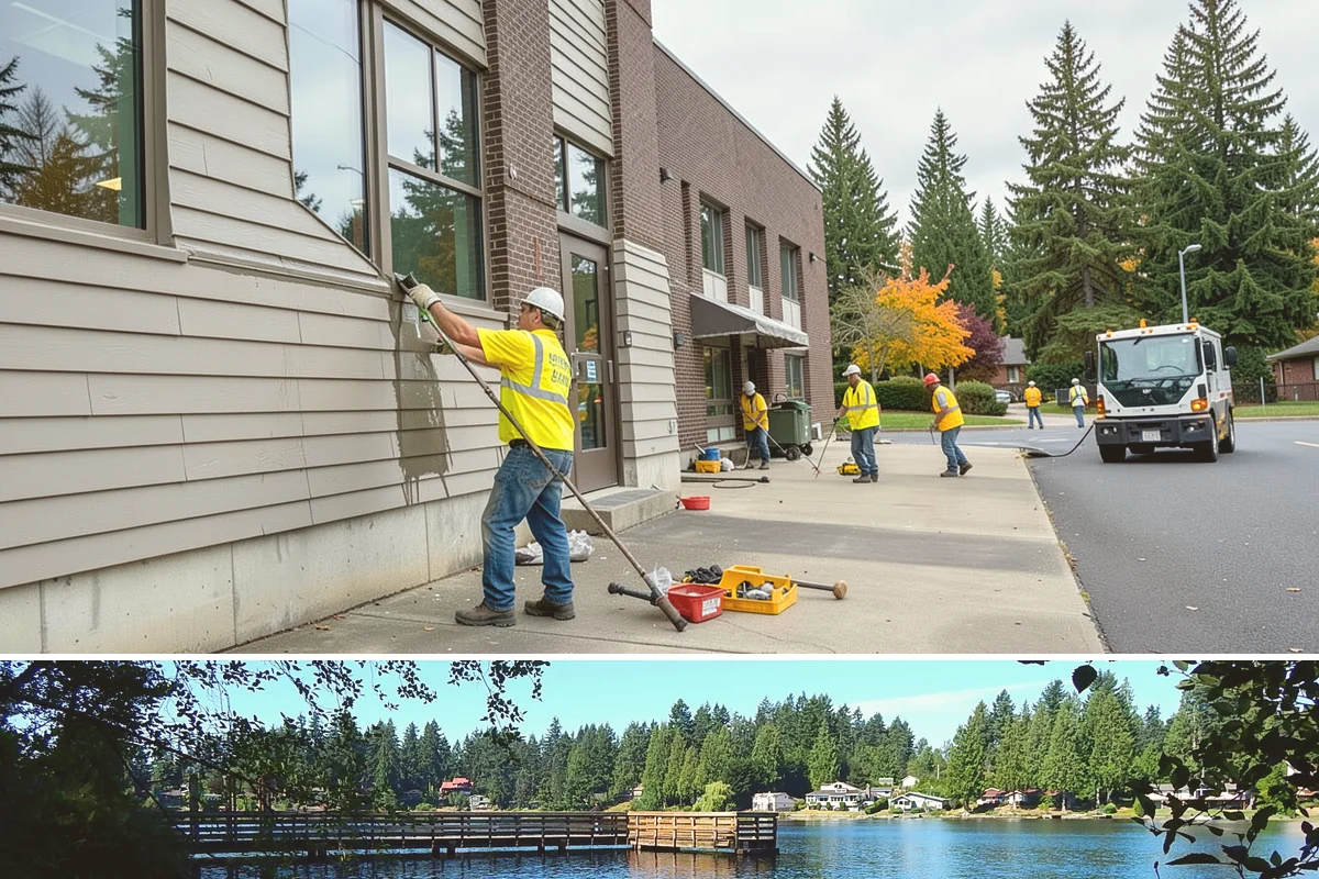 Facility Window Replacement in Federal Way, King County, WA - Window replacement is best staged in the drier months to keep openings protected during installation.