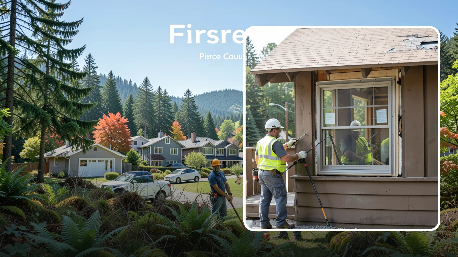 Facility Window Replacement in Fircrest, Pierce County, WA - Commercial window replacement that improves security, efficiency, and appearance of public buildings.