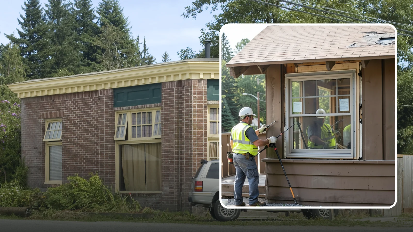 Facility Window Replacement in Hamilton, Skagit County, WA - Commercial window replacement that improves security, efficiency, and appearance of public buildings.