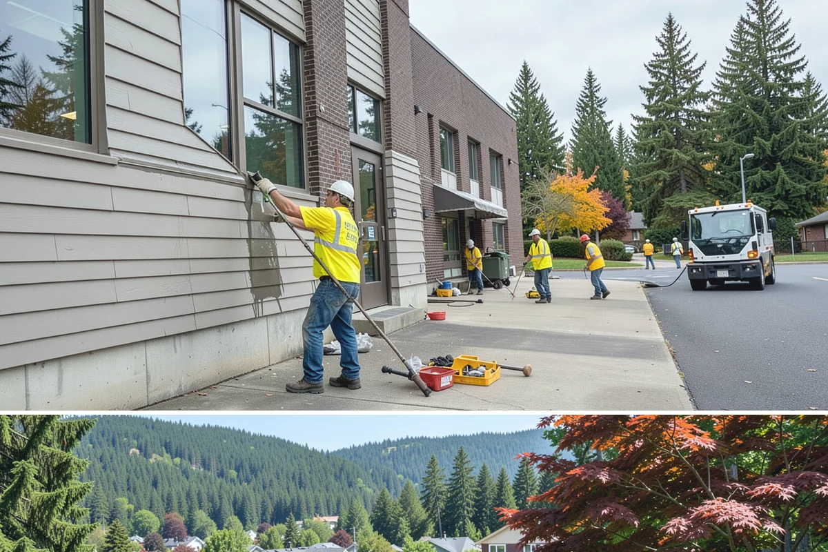 Facility Window Replacement in Index, Snohomish County, WA - Window replacement is best staged in the drier months to keep openings protected during installation.