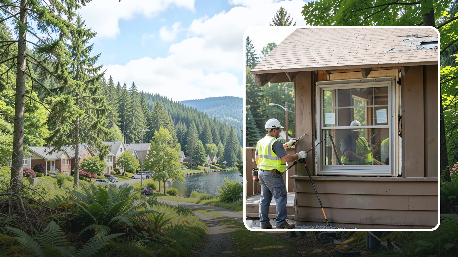 Facility Window Replacement in Lake Forest Park, King County, WA - Commercial window replacement that improves security, efficiency, and appearance of public buildings.