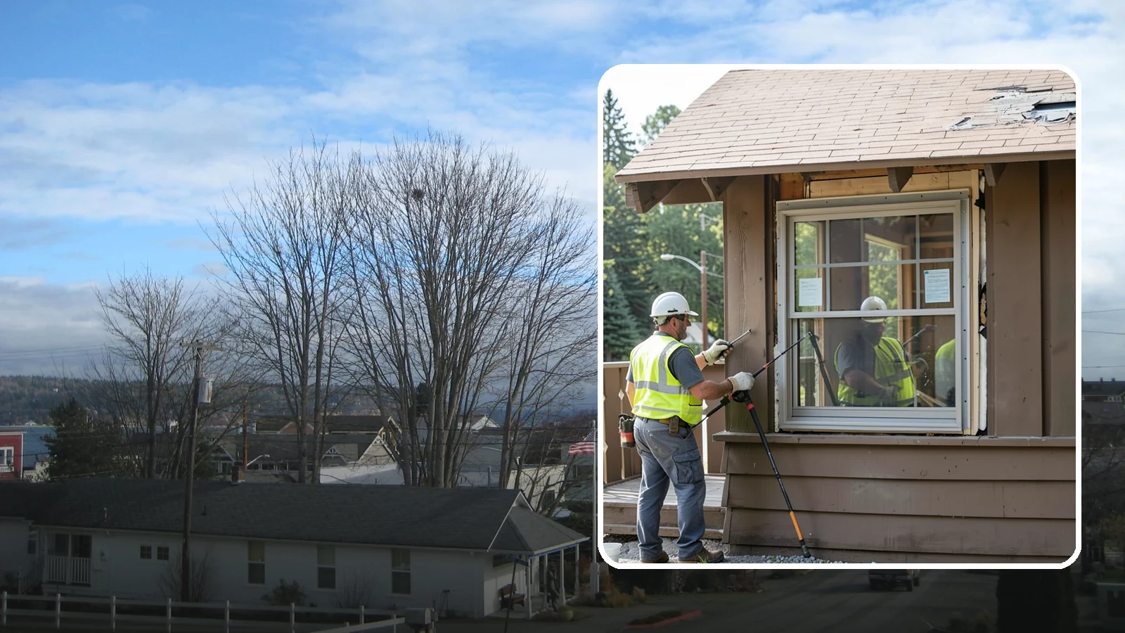 Facility Window Replacement in Langley, Island County, WA - Commercial window replacement that improves security, efficiency, and appearance of public buildings.