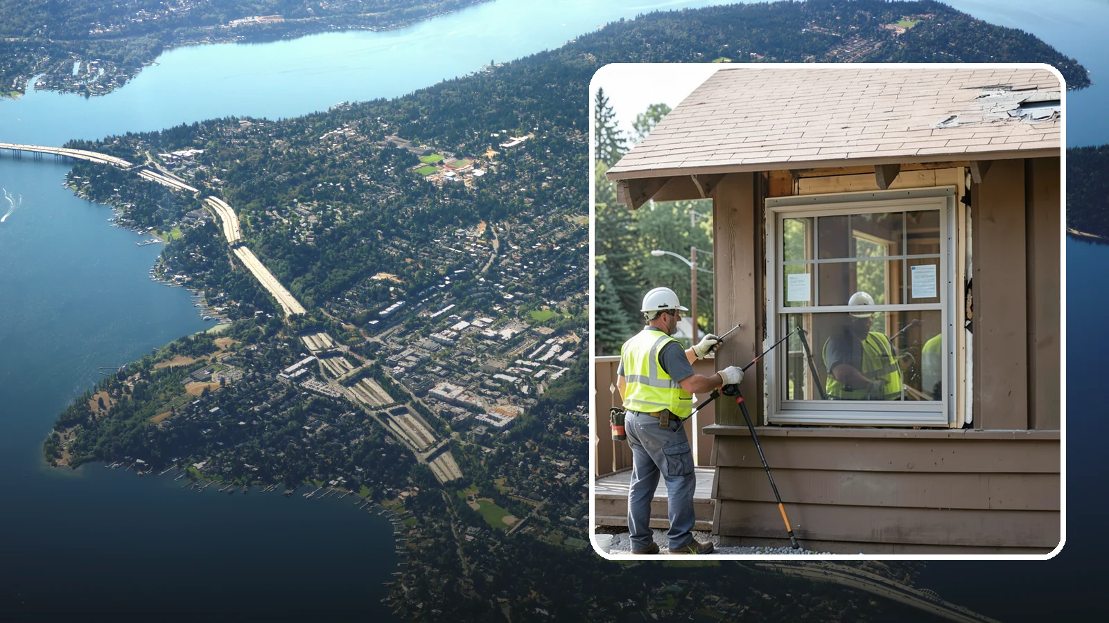 Facility Window Replacement in Mercer Island, King County, WA - Commercial window replacement that improves security, efficiency, and appearance of public buildings.