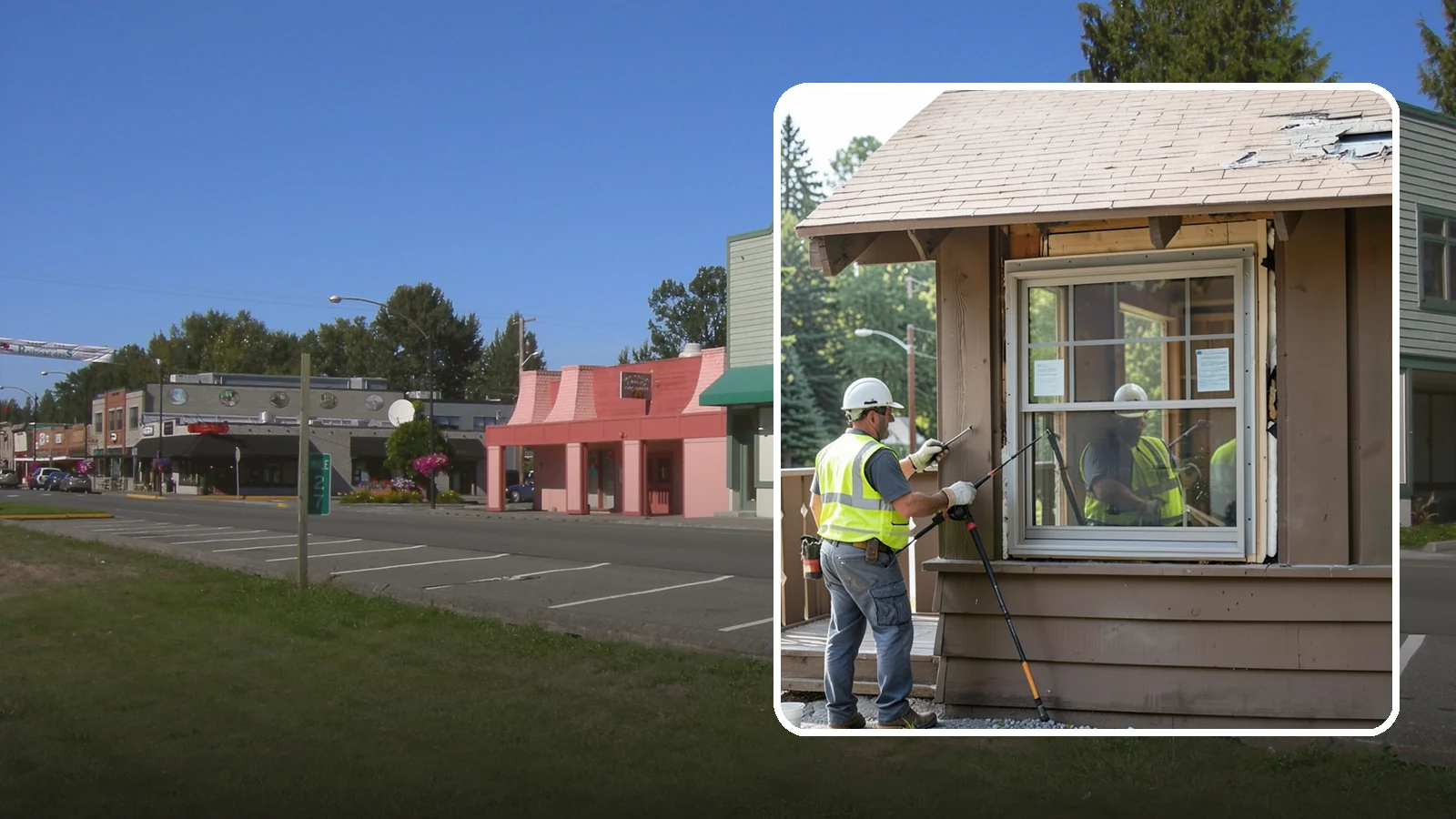 Facility Window Replacement in Snoqualmie, King County, WA - Commercial window replacement that improves security, efficiency, and appearance of public buildings.