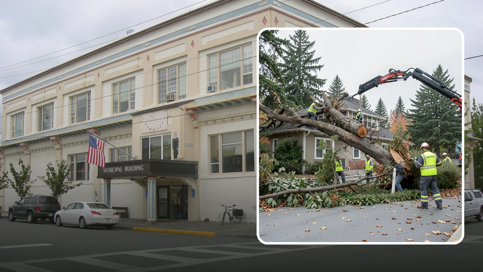 Fallen Tree Response in Anacortes, Skagit County, WA - Urgent removal of downed trees blocking public roadways, trails, and facilities to restore safe passage.