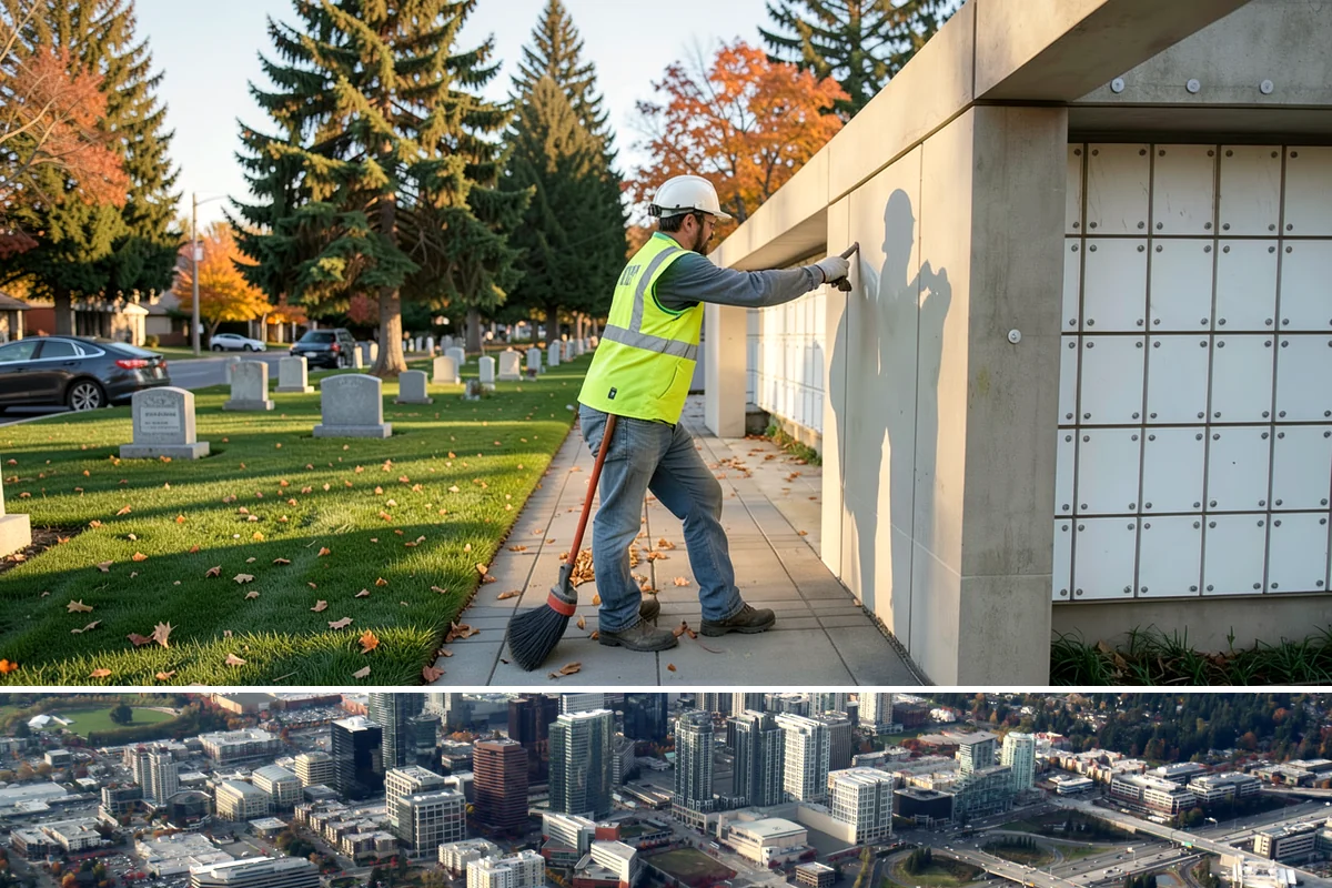 Fallen Tree Response in Bellevue, King County, WA - Downed-tree calls surge during fall and winter windstorms from October through March when saturated soils loosen root systems.