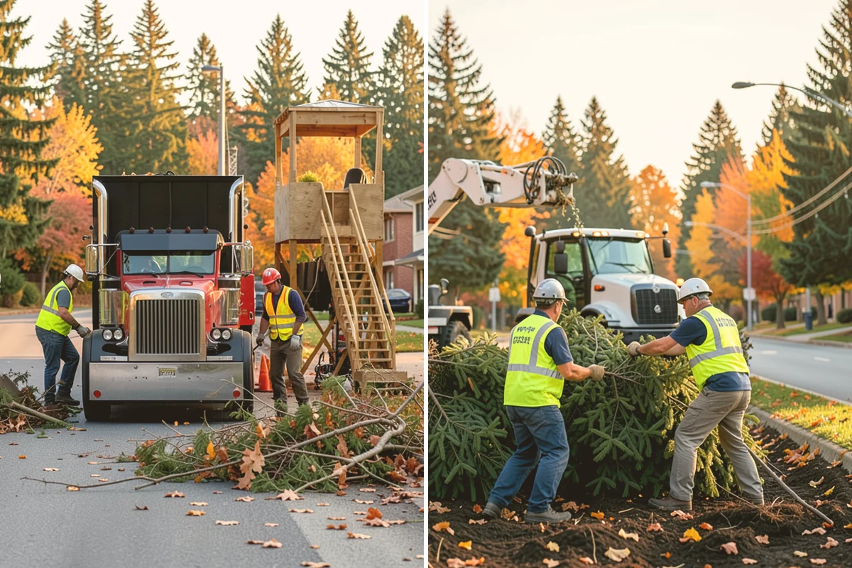 Fallen Tree Response in Bothell, King County, WA - Receive dispatch and confirm location, hazards, and utility involvement