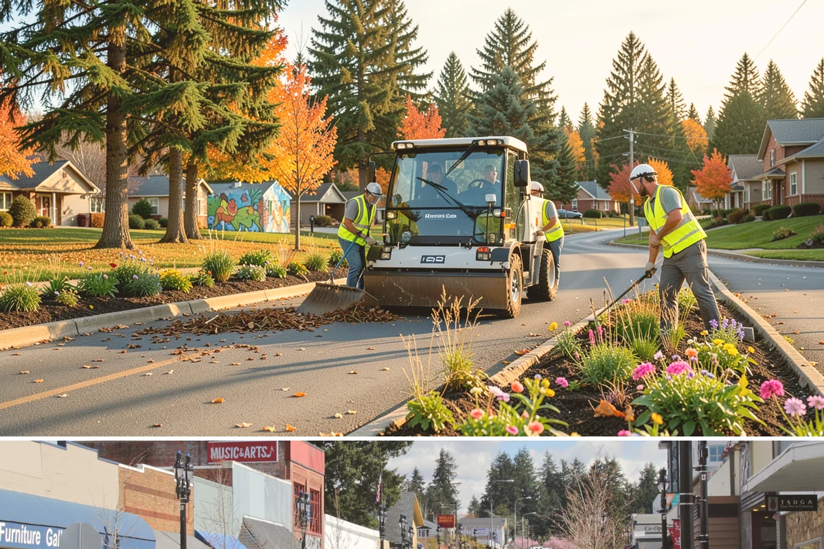Fallen Tree Response in Bothell, King County, WA - Downed-tree calls surge during fall and winter windstorms from October through March when saturated soils loosen root systems.