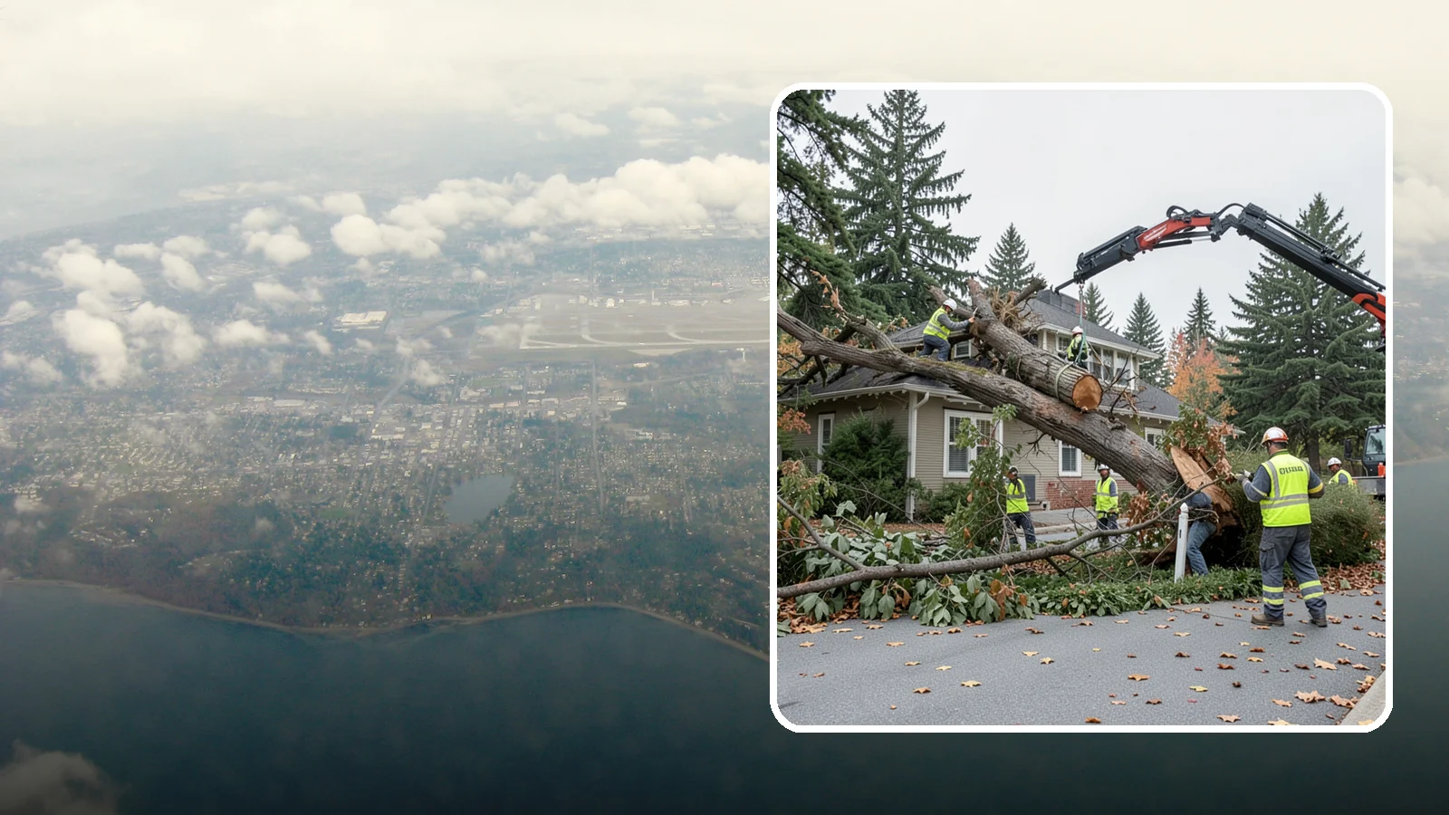 Fallen Tree Response in Burien, King County, WA - Urgent removal of downed trees blocking public roadways, trails, and facilities to restore safe passage.