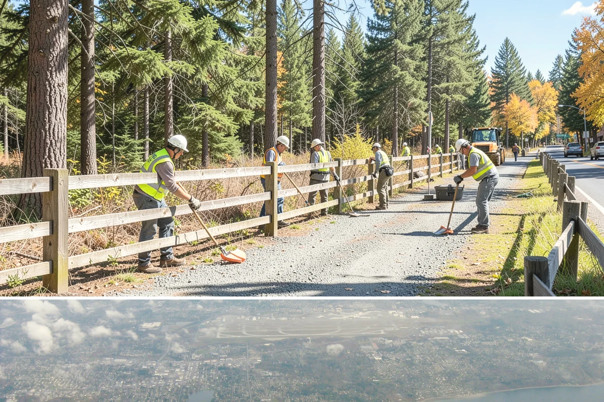 Fallen Tree Response in Burien, King County, WA - Downed-tree calls surge during fall and winter windstorms from October through March when saturated soils loosen root systems.