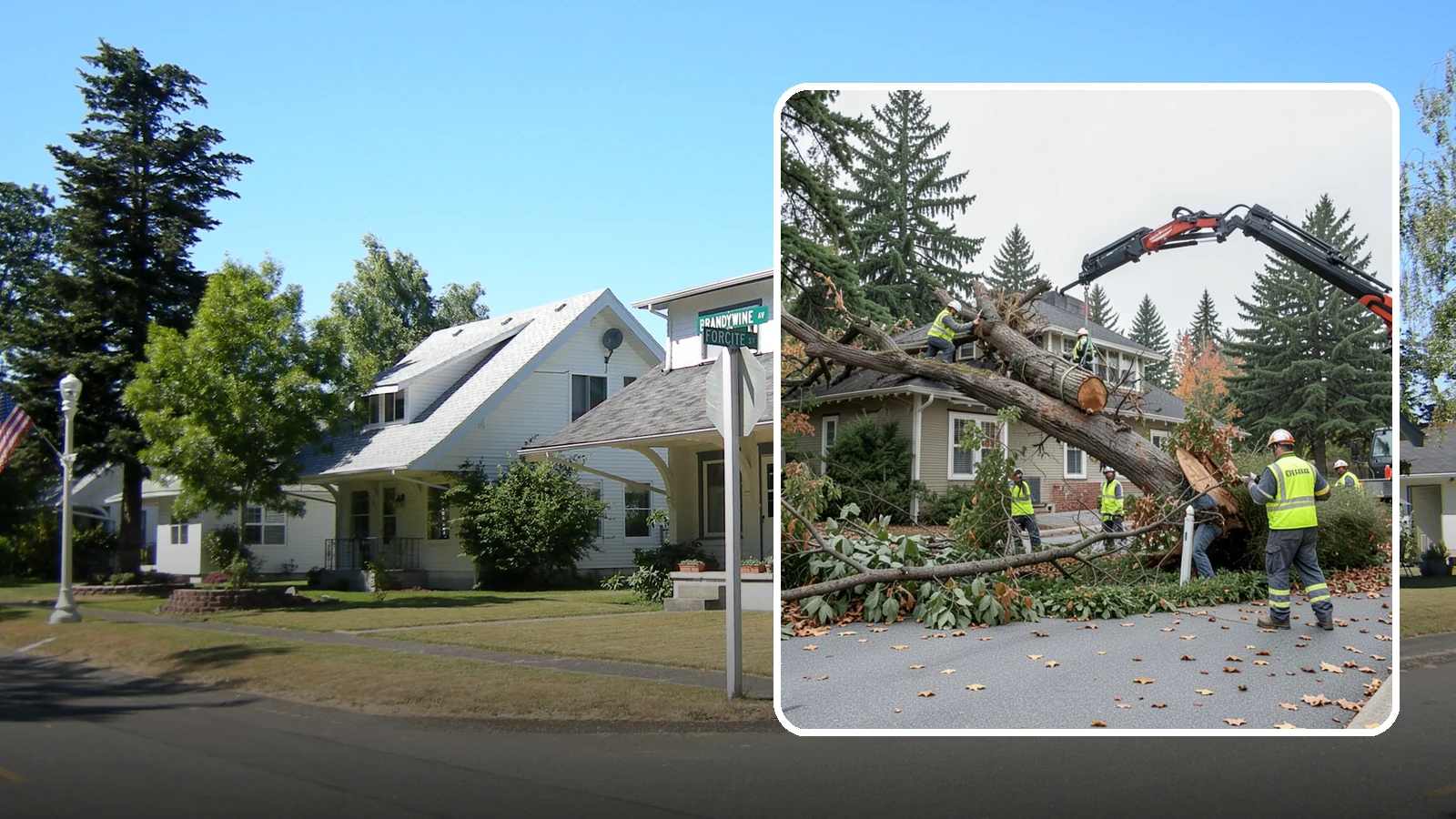 Fallen Tree Response in DuPont, Pierce County, WA - Urgent removal of downed trees blocking public roadways, trails, and facilities to restore safe passage.