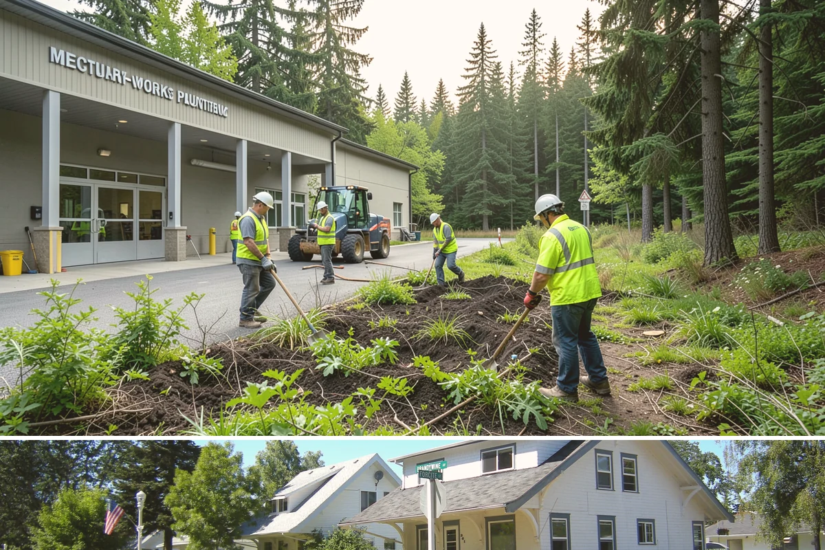 Fallen Tree Response in DuPont, Pierce County, WA - Downed-tree calls surge during fall and winter windstorms from October through March when saturated soils loosen root systems.