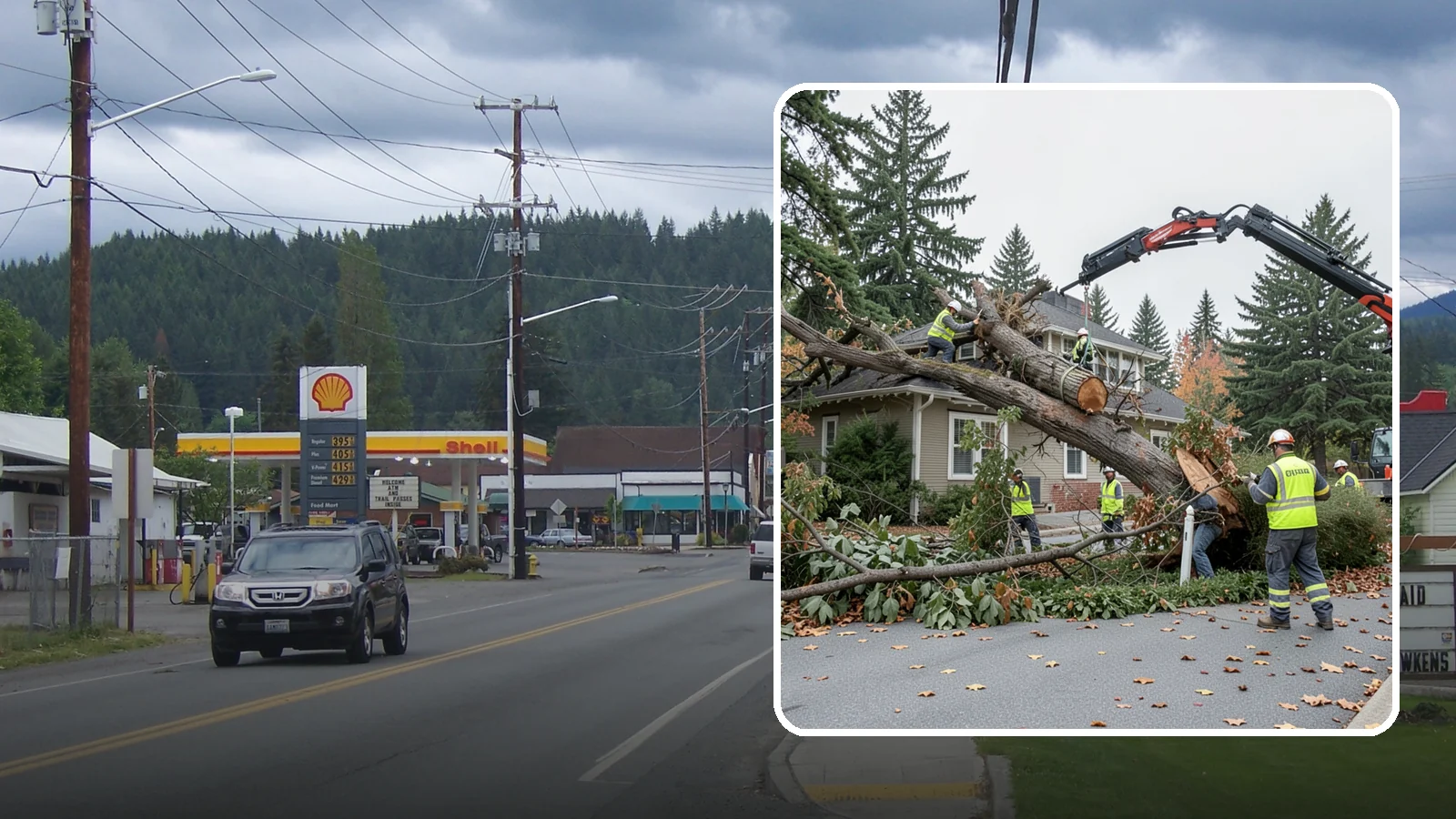 Fallen Tree Response in Granite Falls, Snohomish County, WA - Urgent removal of downed trees blocking public roadways, trails, and facilities to restore safe passage.