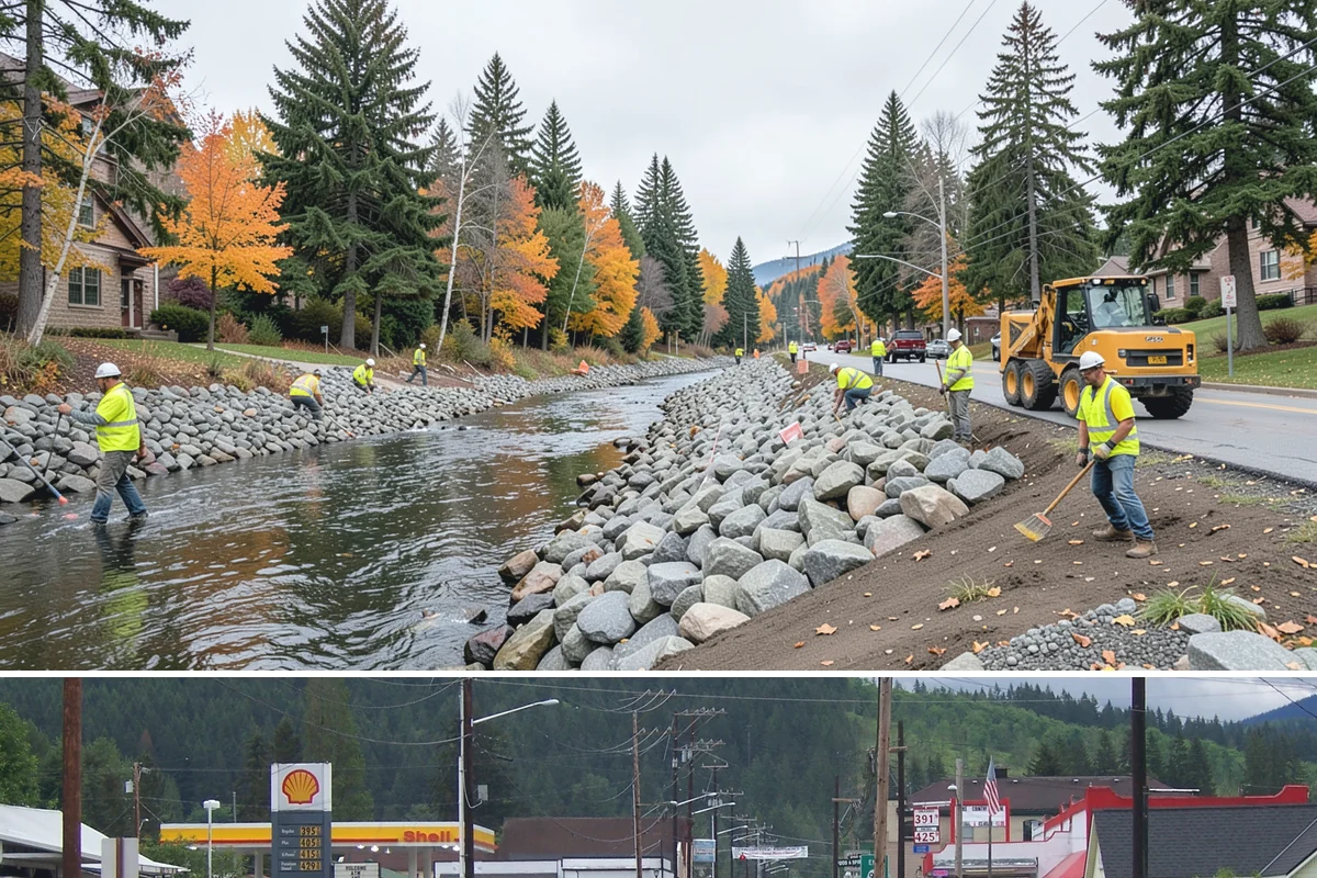 Fallen Tree Response in Granite Falls, Snohomish County, WA - Downed-tree calls surge during fall and winter windstorms from October through March when saturated soils loosen root systems.