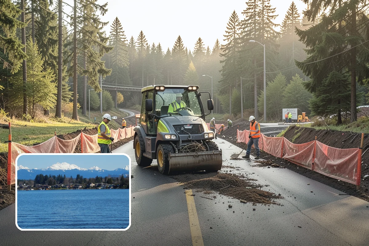 Fallen Tree Response in Lake Stevens, Snohomish County, WA - Restores blocked routes quickly with certified sawyer crews