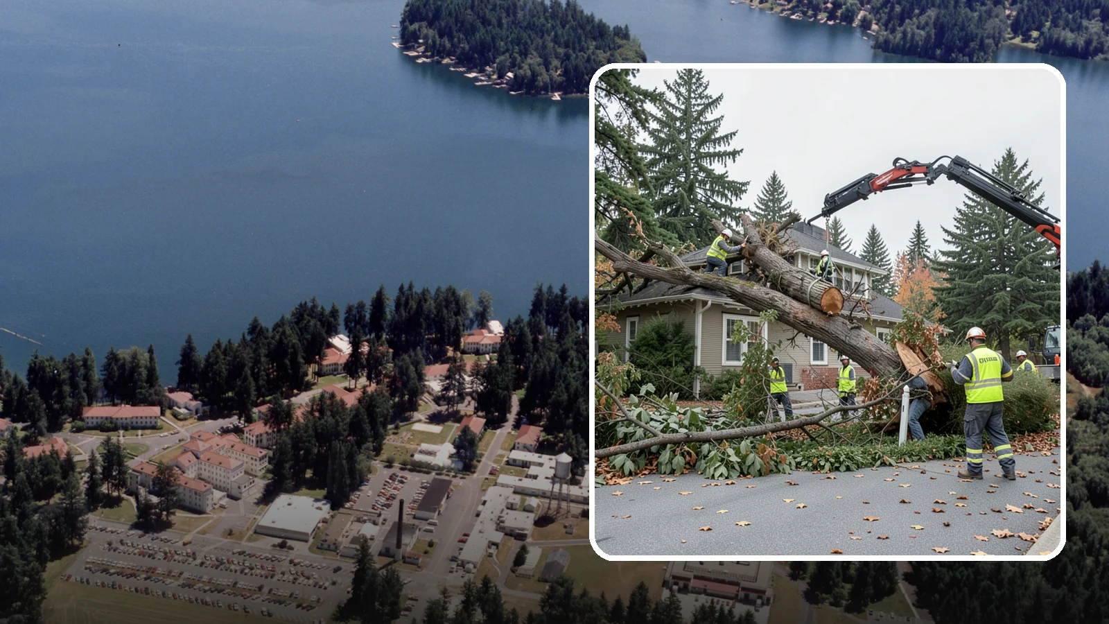 Fallen Tree Response in Lakewood, Pierce County, WA - Urgent removal of downed trees blocking public roadways, trails, and facilities to restore safe passage.