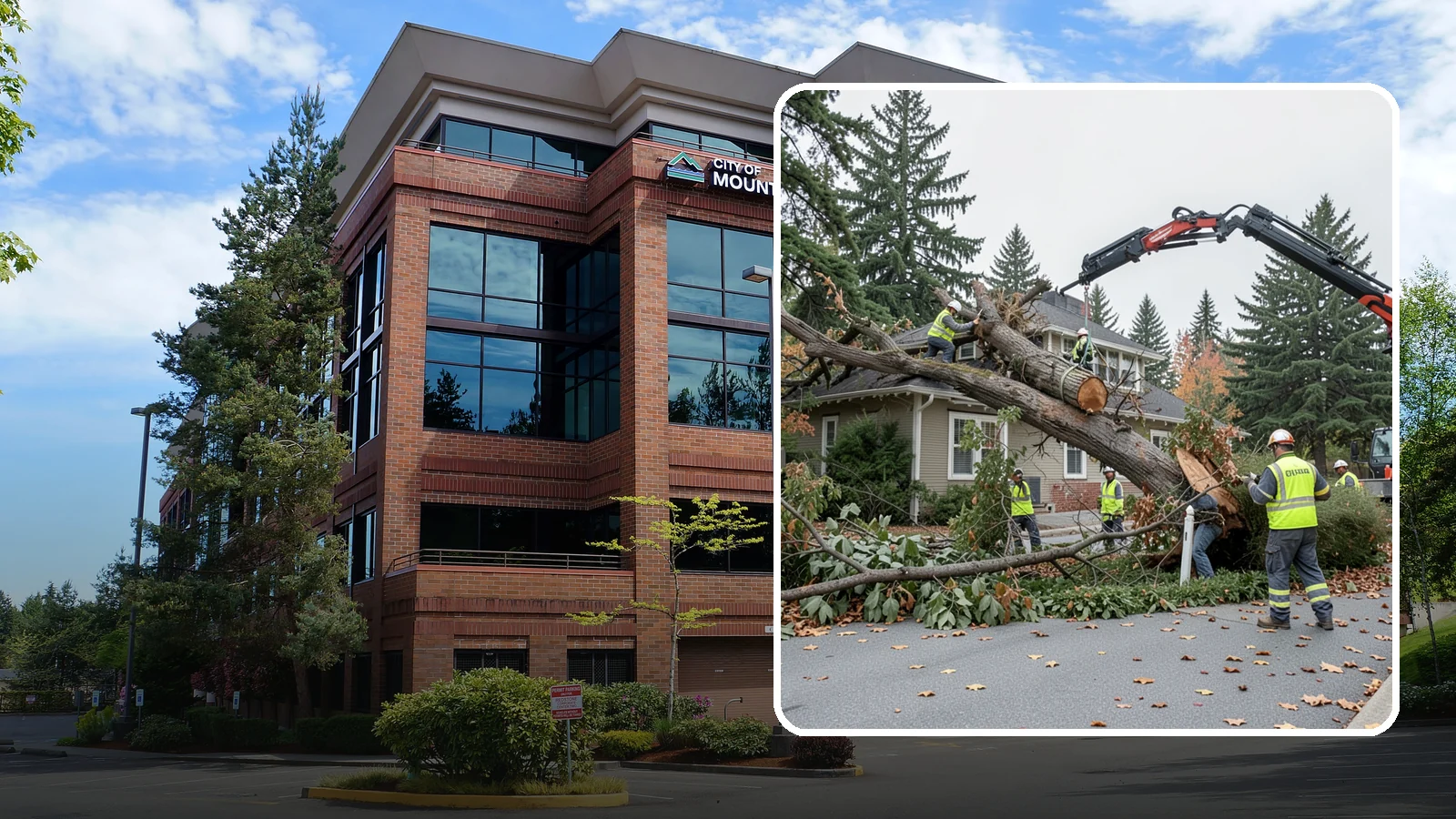 Fallen Tree Response in Mountlake Terrace, Snohomish County, WA - Urgent removal of downed trees blocking public roadways, trails, and facilities to restore safe passage.