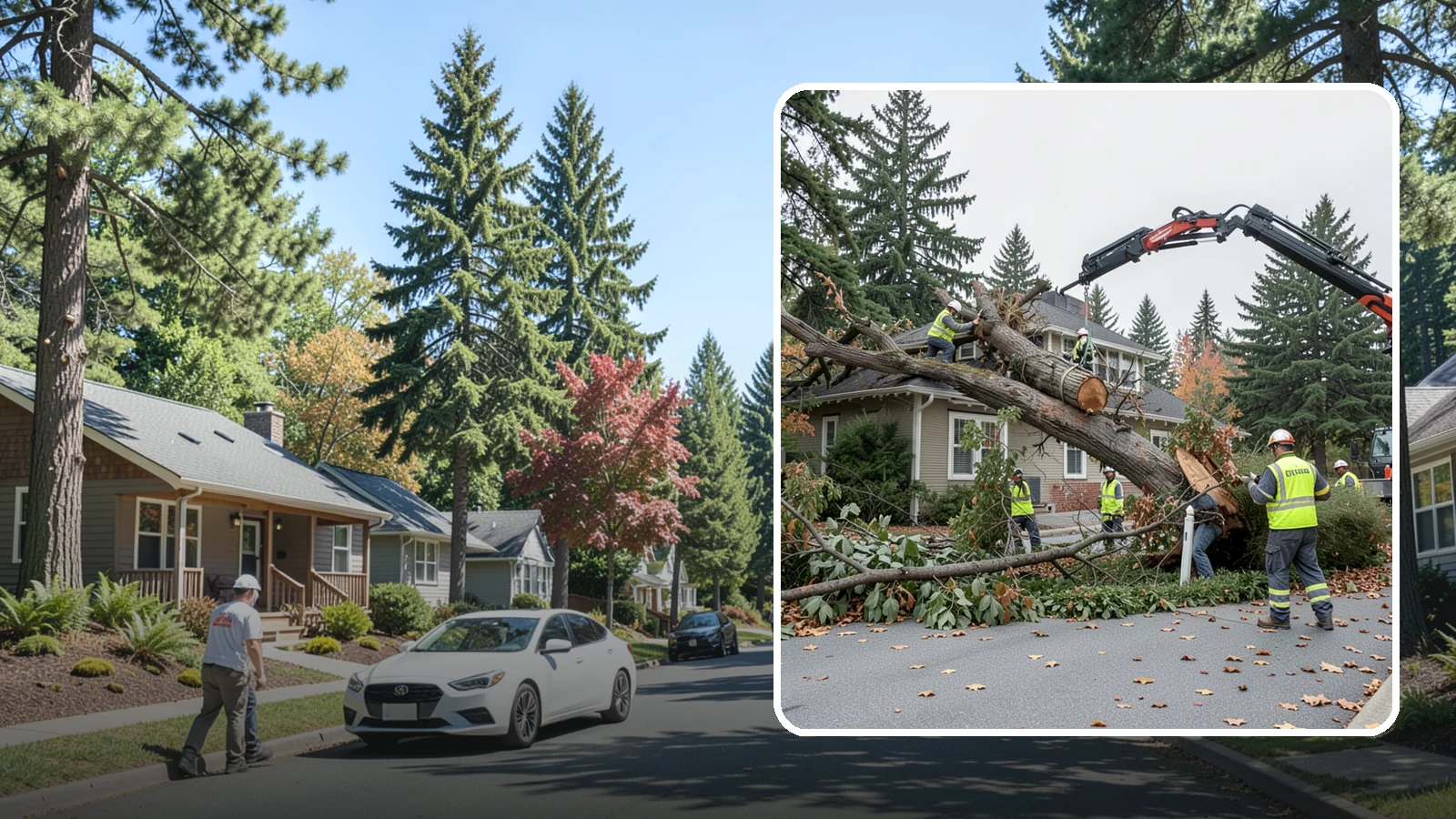 Fallen Tree Response in Orting, Pierce County, WA - Urgent removal of downed trees blocking public roadways, trails, and facilities to restore safe passage.
