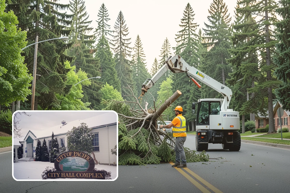 Fallen Tree Response in Pacific, King County, WA - Restores blocked routes quickly with certified sawyer crews