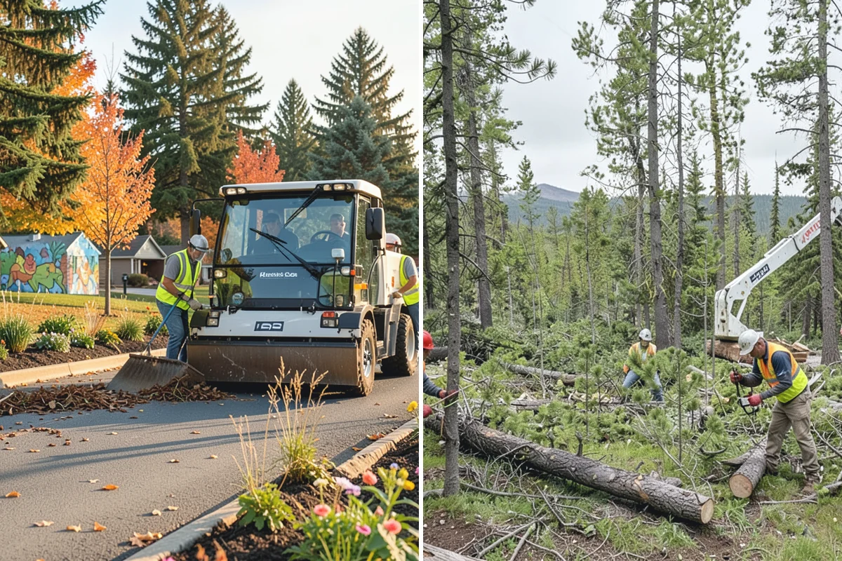 Fallen Tree Response in Roy, Pierce County, WA - Receive dispatch and confirm location, hazards, and utility involvement