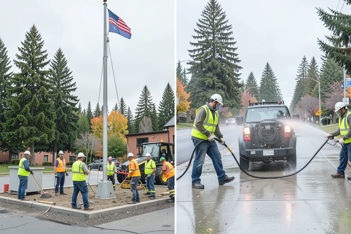 Fallen Tree Response in South Prairie, Pierce County, WA - Receive dispatch and confirm location, hazards, and utility involvement