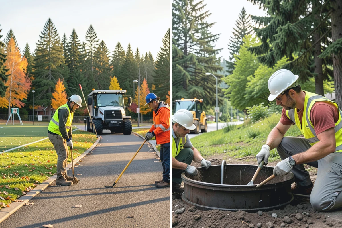 Fallen Tree Response in Woodinville, King County, WA - Receive dispatch and confirm location, hazards, and utility involvement