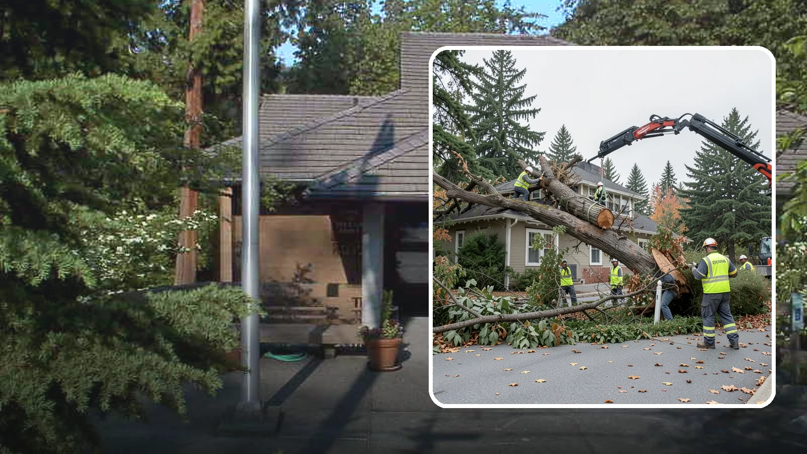 Fallen Tree Response in Yarrow Point, King County, WA - Urgent removal of downed trees blocking public roadways, trails, and facilities to restore safe passage.