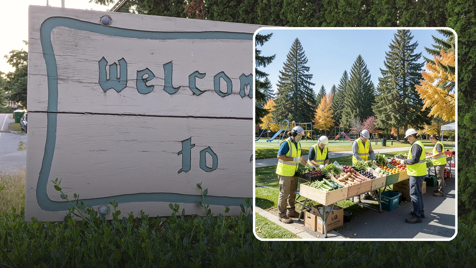 Farmers Market Setup in Brier, Snohomish County, WA - Recurring setup and support for Western Washington municipal farmers markets and public markets.