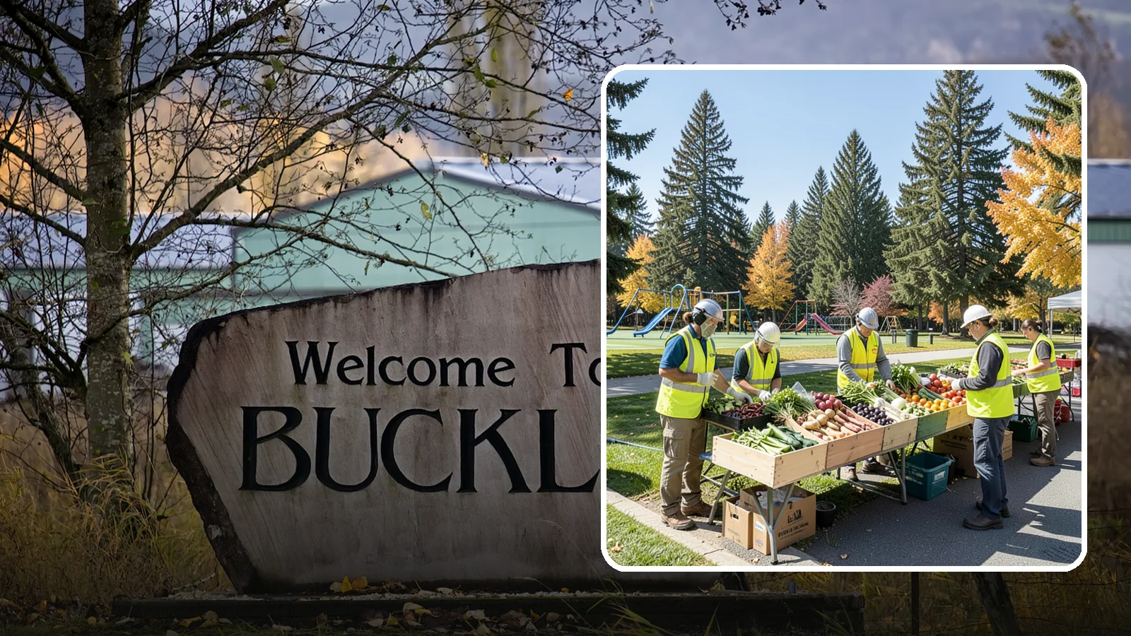 Farmers Market Setup in Buckley, Pierce County, WA - Recurring setup and support for Western Washington municipal farmers markets and public markets.