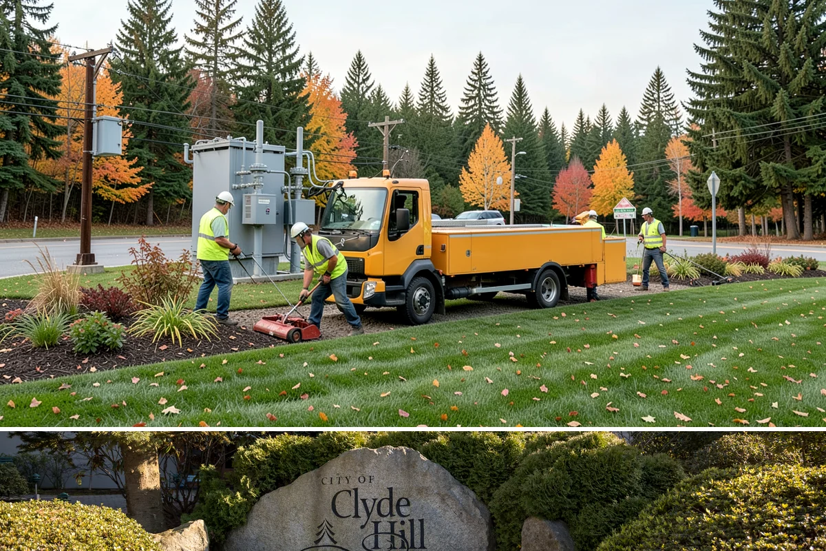 Farmers Market Setup in Clyde Hill, King County, WA - Most Western Washington markets run weekly from late spring through October's harvest close.