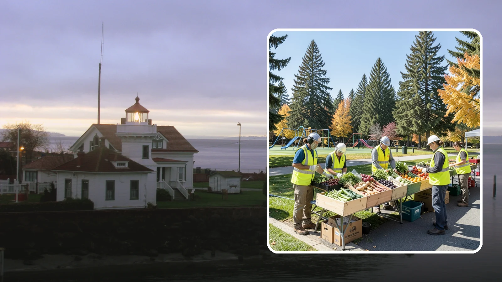Farmers Market Setup in Mukilteo, Snohomish County, WA - Recurring setup and support for Western Washington municipal farmers markets and public markets.