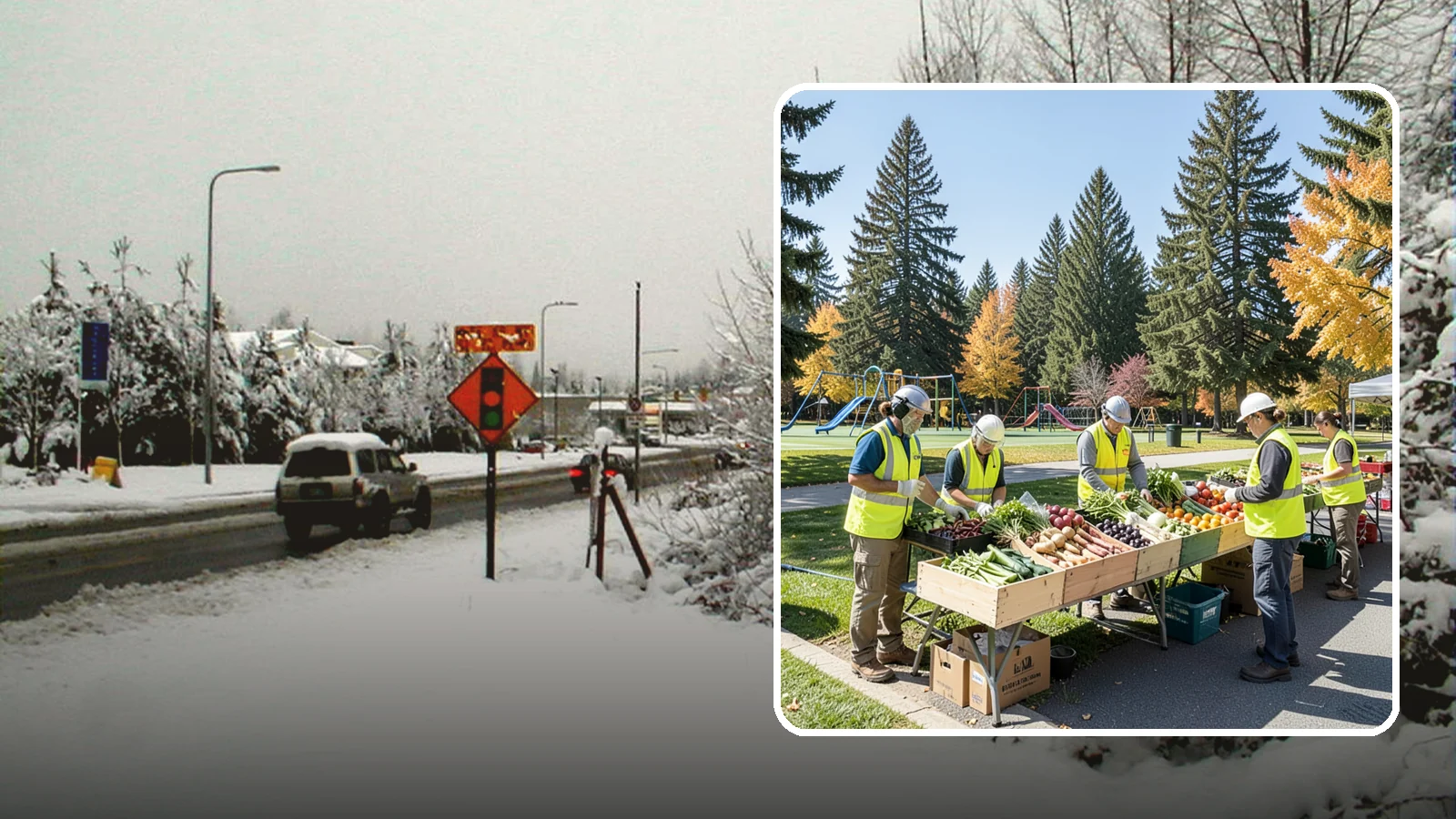 Farmers Market Setup in Newcastle, King County, WA - Recurring setup and support for Western Washington municipal farmers markets and public markets.