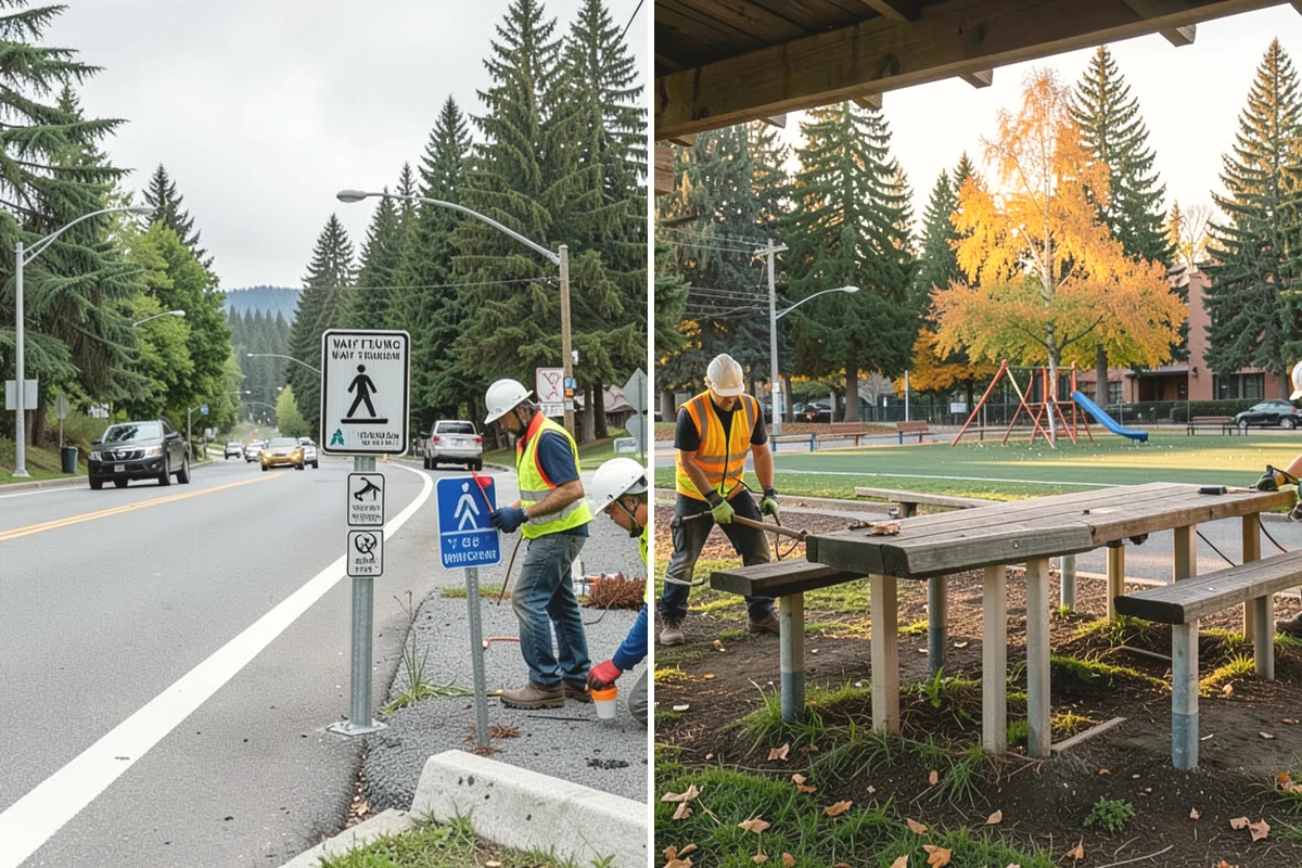 Farmers Market Setup in North Bend, King County, WA - Establish the market layout and recurring schedule with the manager