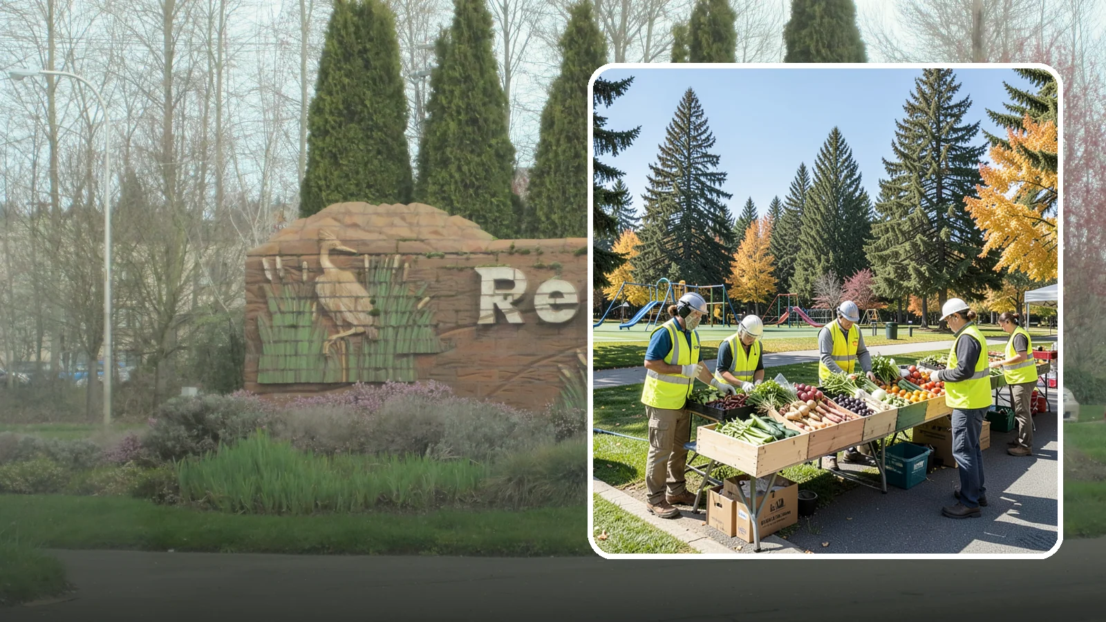 Farmers Market Setup in Renton, King County, WA - Recurring setup and support for Western Washington municipal farmers markets and public markets.