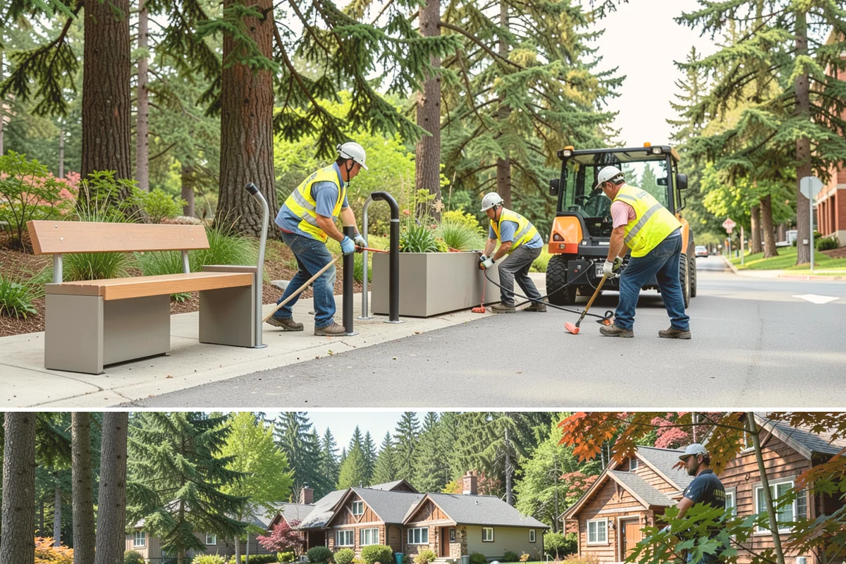 Fascia Replacement in Edgewood, Pierce County, WA - Replacement is best scheduled during dry summer weather to keep the structure protected during work.
