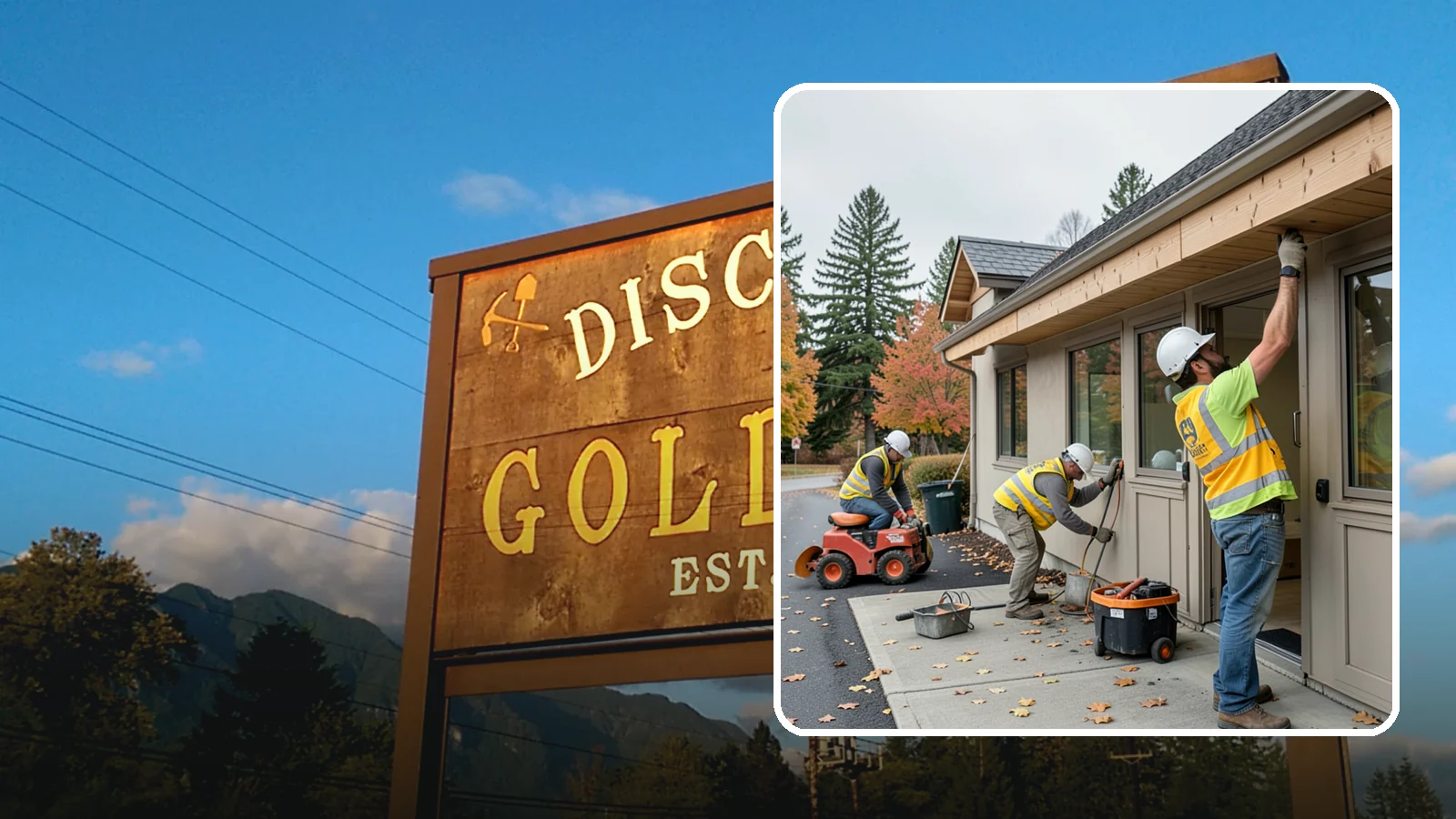 Fascia Replacement in Gold Bar, Snohomish County, WA - Replacement of damaged fascia boards to protect rooflines and drainage on public buildings.