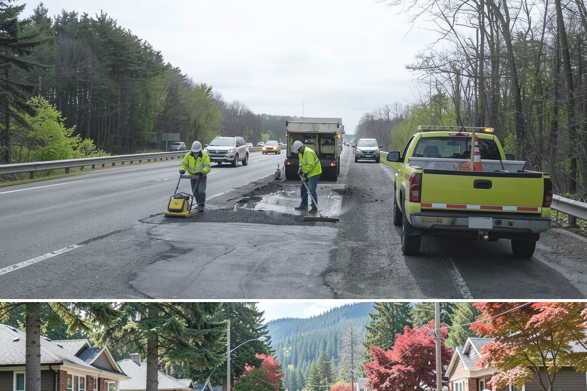 Fascia Replacement in Hunts Point, King County, WA - Replacement is best scheduled during dry summer weather to keep the structure protected during work.