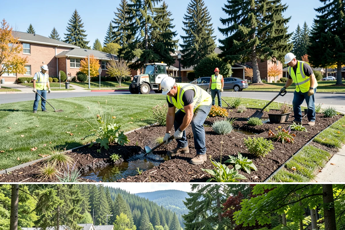 Fascia Replacement in Lake Forest Park, King County, WA - Replacement is best scheduled during dry summer weather to keep the structure protected during work.